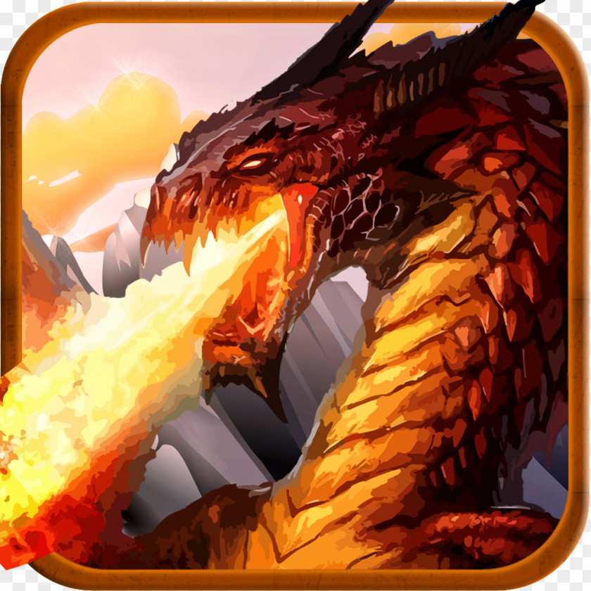Dragon Fire Breathing Legendary Creature Fantasy PNG