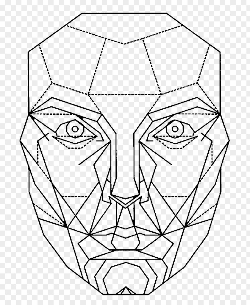 Facial Golden Ratio Face Mathematics Decagon PNG