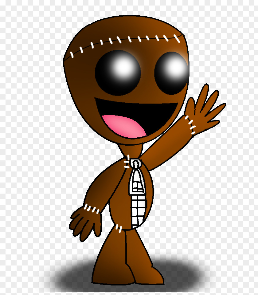 Smile Animation Run Sackboy Cartoon PNG