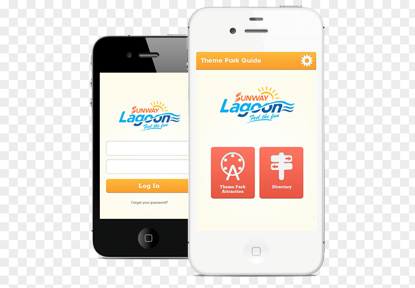 Sunway Lagoon Feature Phone Smartphone Responsive Web Design Mobile App PNG