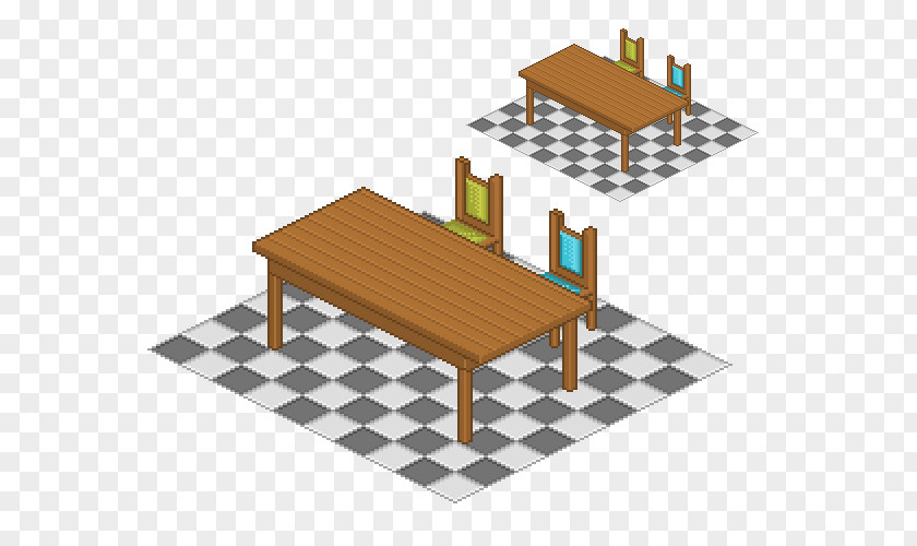 Table Food Chair Pixel Art PNG
