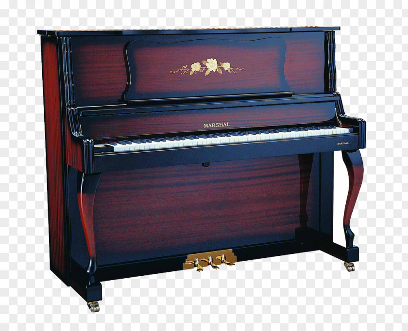 Upright Piano Digital Electric Musical Keyboard PNG