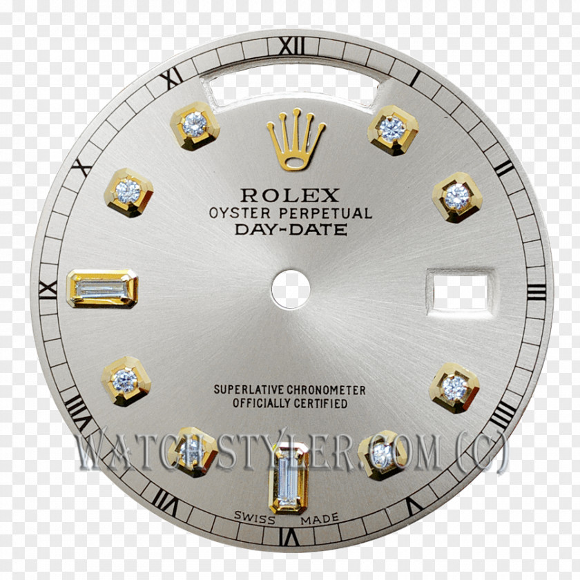 Watch Dial Rolex Day-Date President Perpetual Gold PNG