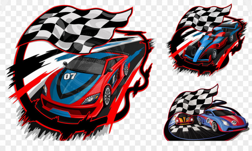 Black And White Checkered Flag Racing With Creative Design Auto Flags Helmet PNG