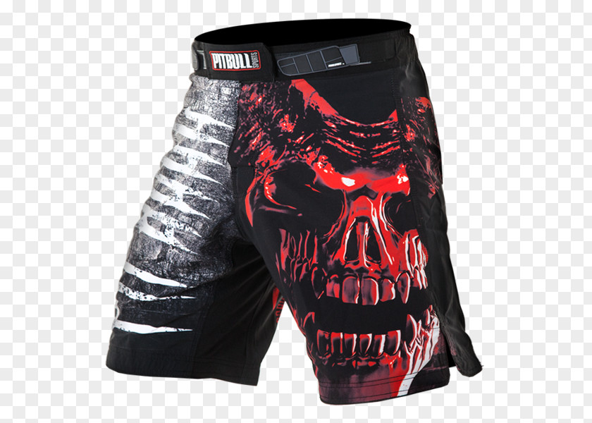 BULL FIGHTING Trunks American Pit Bull Terrier Mixed Martial Arts Ultimate Fighting Championship Shorts PNG