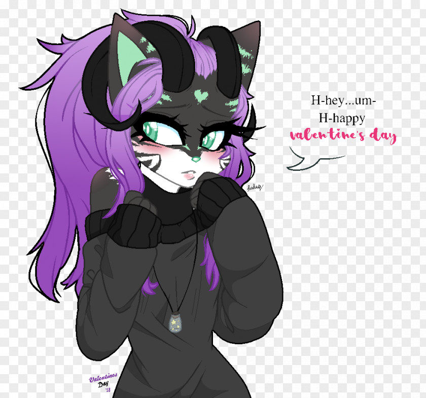 Cat Artist Valentine's Day DeviantArt PNG