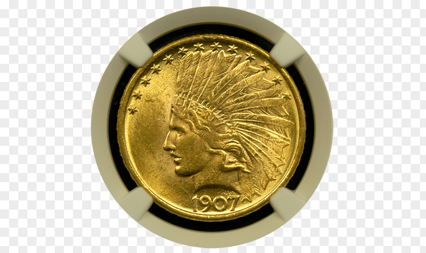 Coin Gold Indian Head Pieces Collecting PNG