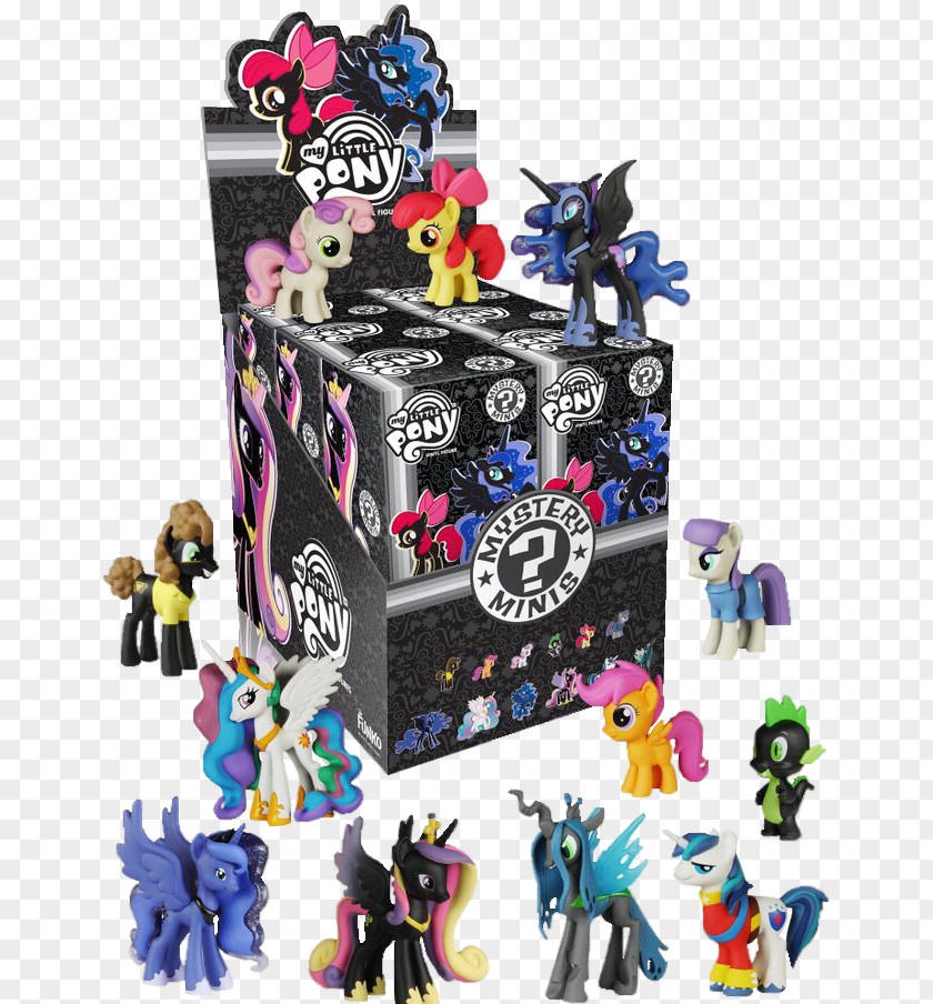 Display Box Pony Twilight Sparkle Pinkie Pie Rarity Funko PNG
