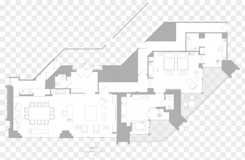 House Floor Plan Architecture Suite PNG