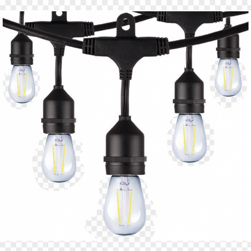 Light Incandescent Bulb LED Filament Lighting Lamp PNG