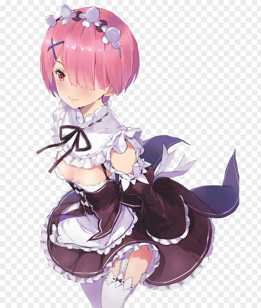 Re:Zero − Starting Life In Another World Isekai RAM Anime PNG in Anime, Re: Zero clipart PNG