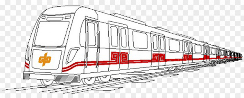 China Metro Zhengzhou Rapid Transit Shanghai Train PNG