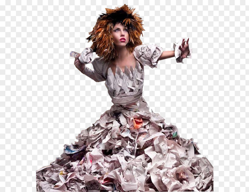 Dress Paper Clothing Doll Fashion PNG
