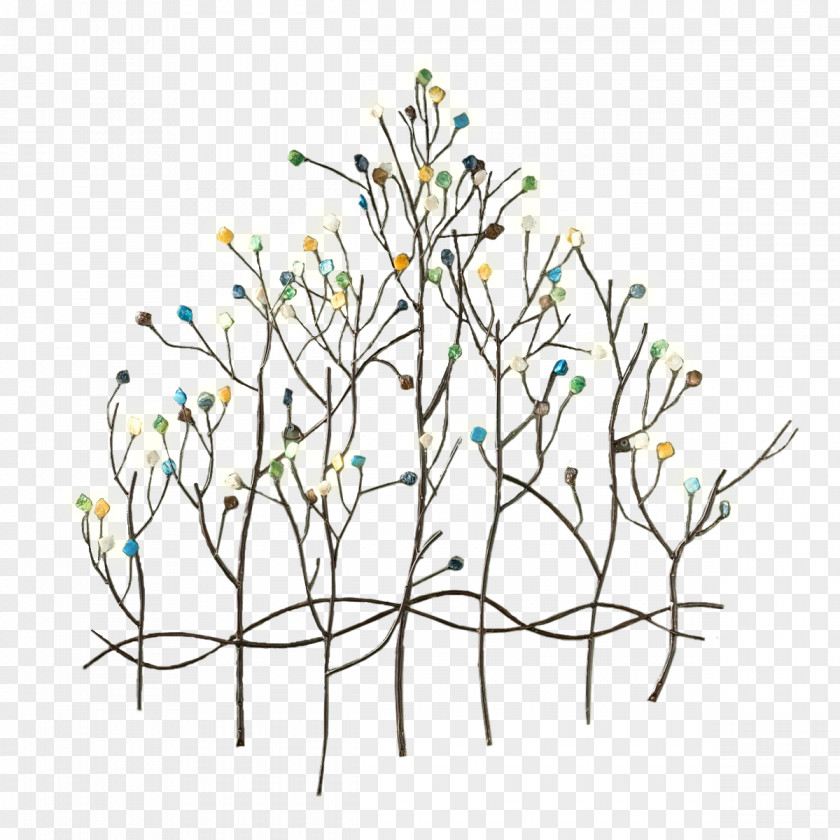 Fair Table Twig Wall Decal Metal PNG