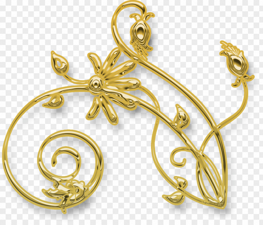 Jewellery Gold Designer PNG