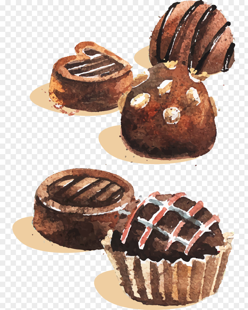 Drawing Chocolate Cake Truffle Bonbon Bar PNG