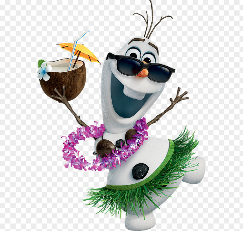 Hula Olaf Hawaii Elsa In Summer PNG