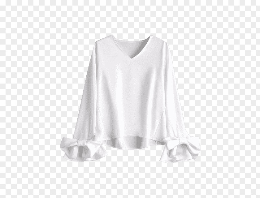 T-shirt Blouse Bell Sleeve Sweater PNG