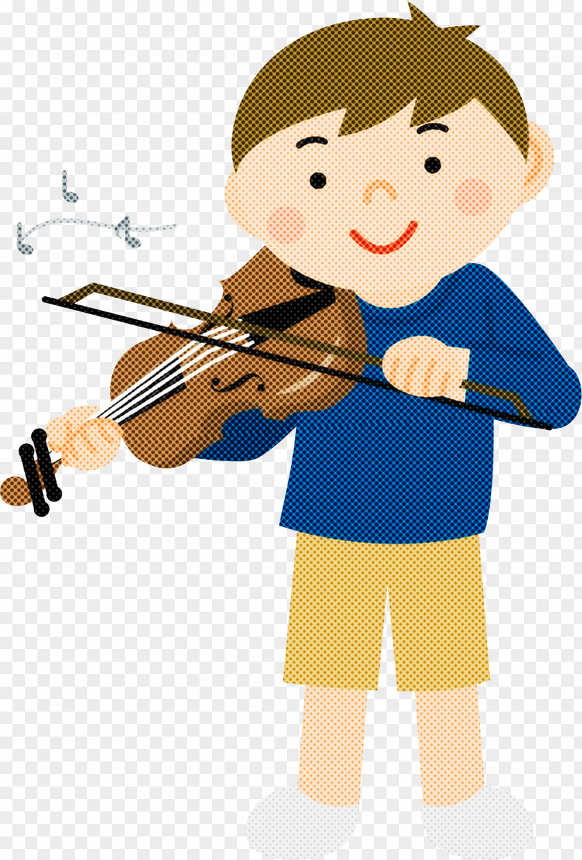 Violin Cartoon Violist Fiddle Musical Instrument PNG