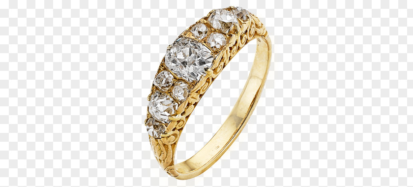 Antique Diamond Rings Wedding Ring Gold Platinum Jewellery PNG