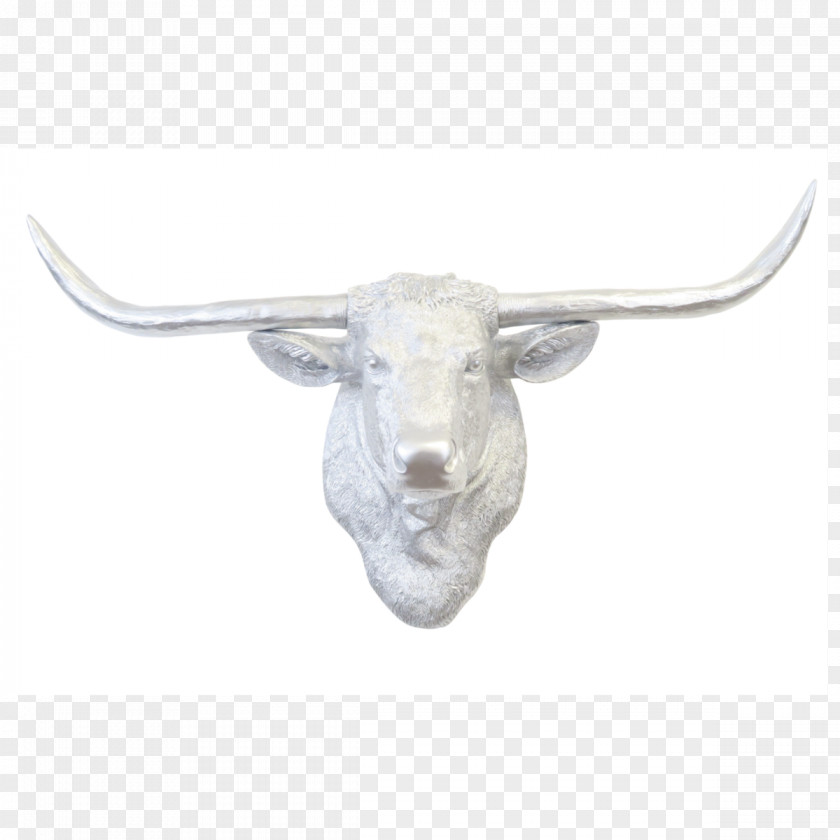 Antlers Texas Longhorn English Deer Wall Decal PNG