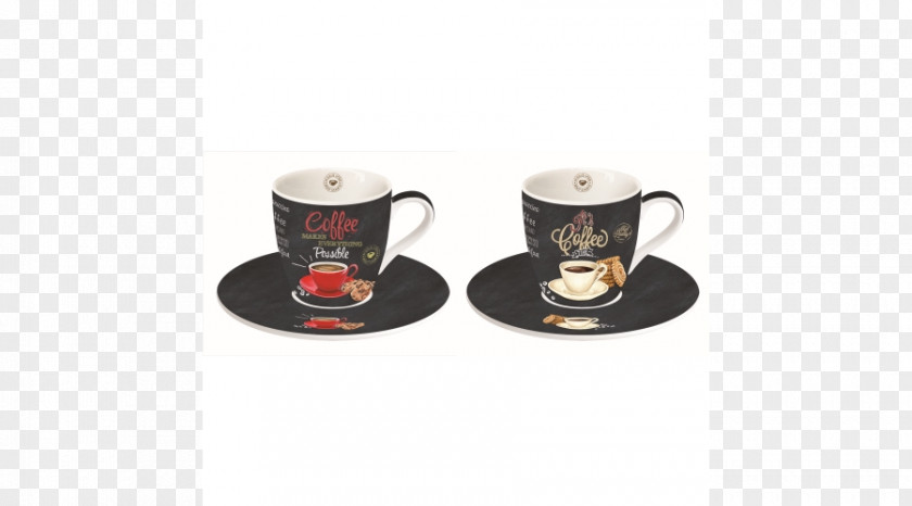 Coffer Time Coffee Cup Easy Life Ardesia Espresso And Saucer (Set Of 2) PNG