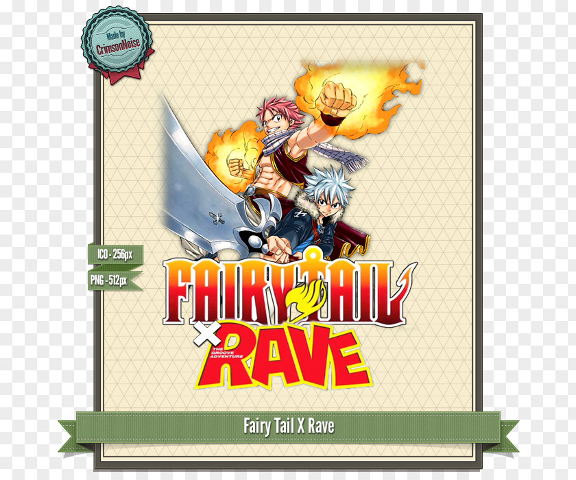 Fairy Tail Natsu Dragneel Rave Master Original Video Animation PNG