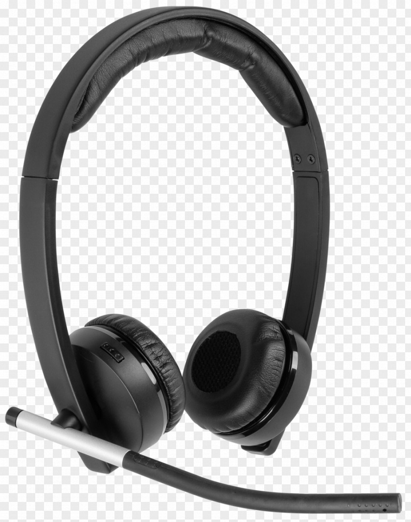 Logitech Wireless Headset Dual H820e Headphones PNG