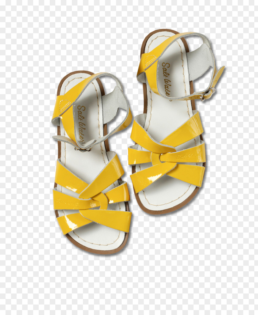 Sandal Flip-flops Saltwater Sandals Shoe Yellow PNG