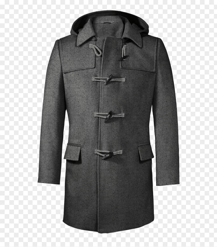 Shirt Overcoat Duffel Coat Wool Hood PNG