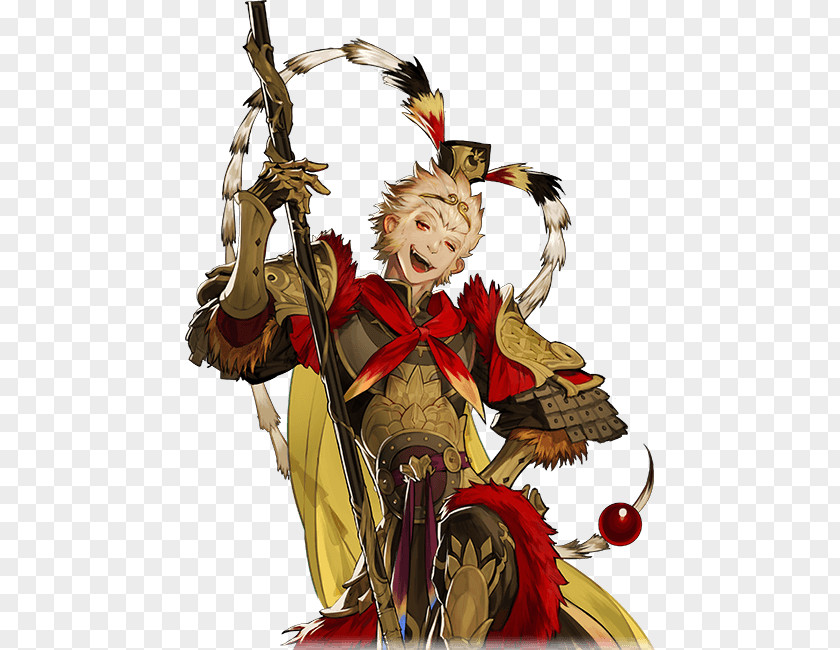Sun Wukong Journey To The West Seven Knights Character Art PNG