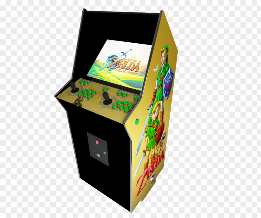 The Legend Of Zelda Arcade Cabinet Triforce Mario Series Jeu Vidéo D'arcade PNG