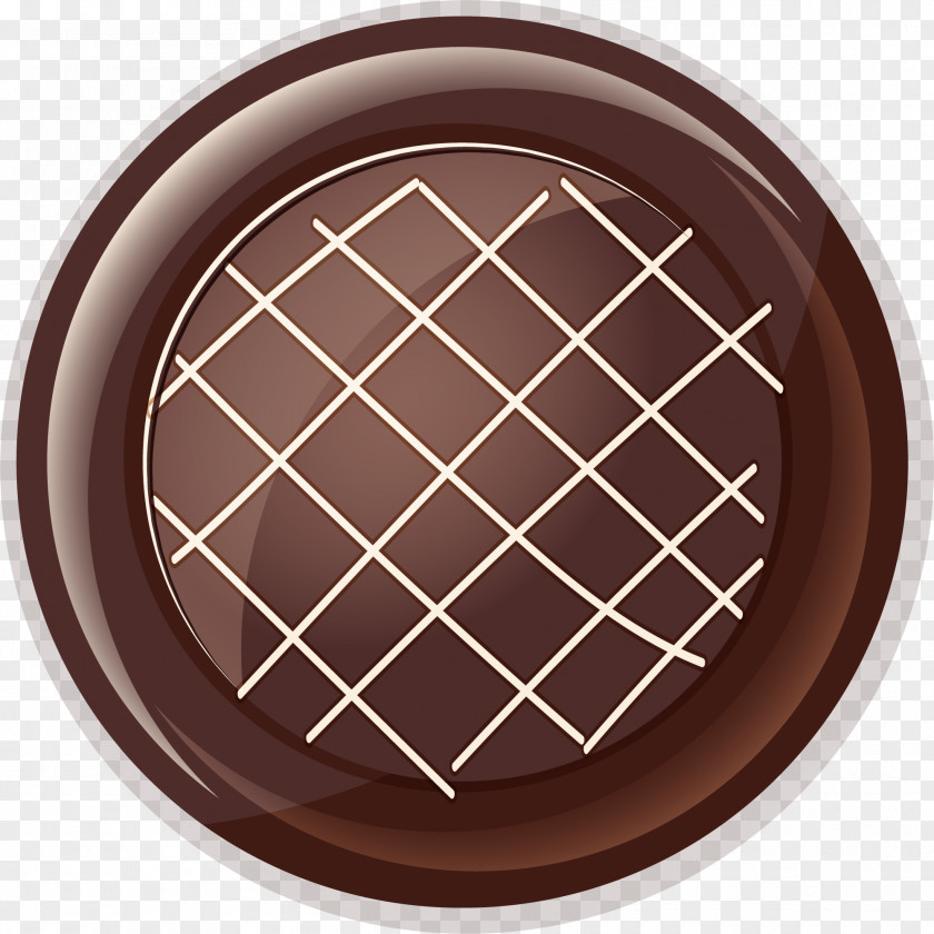 Cartoon Brown Chocolate Icon PNG