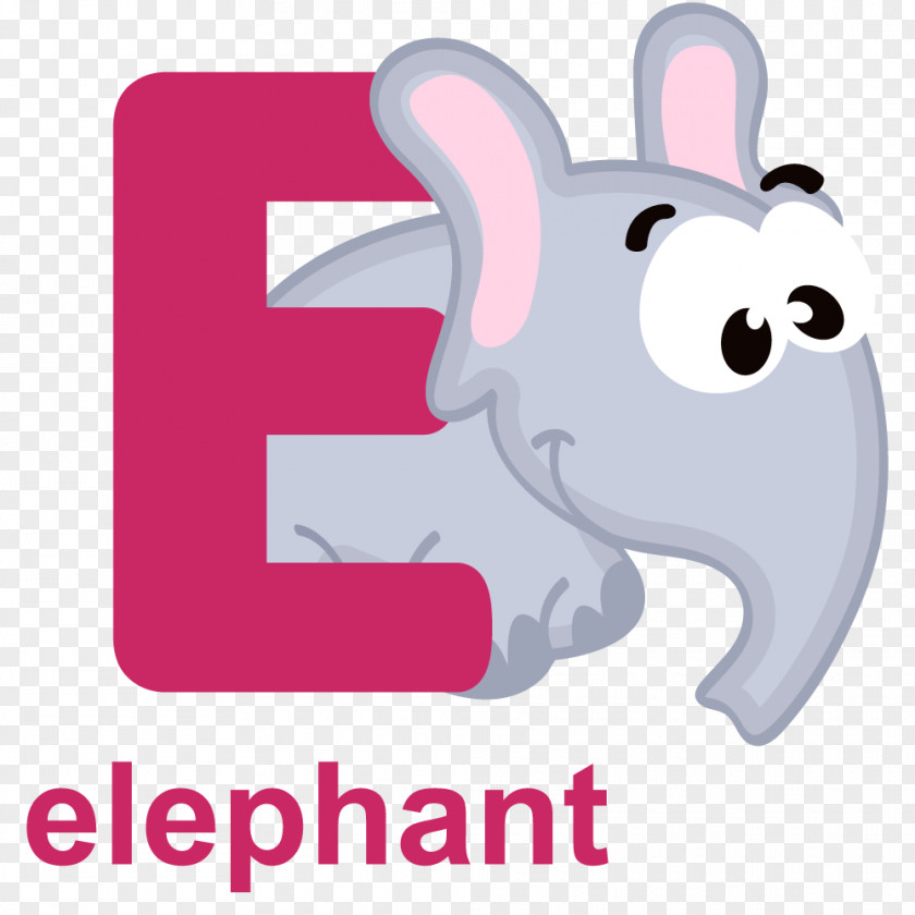 Elephants Alphabet Stock Photography Vector Graphics Illustration Image PNG