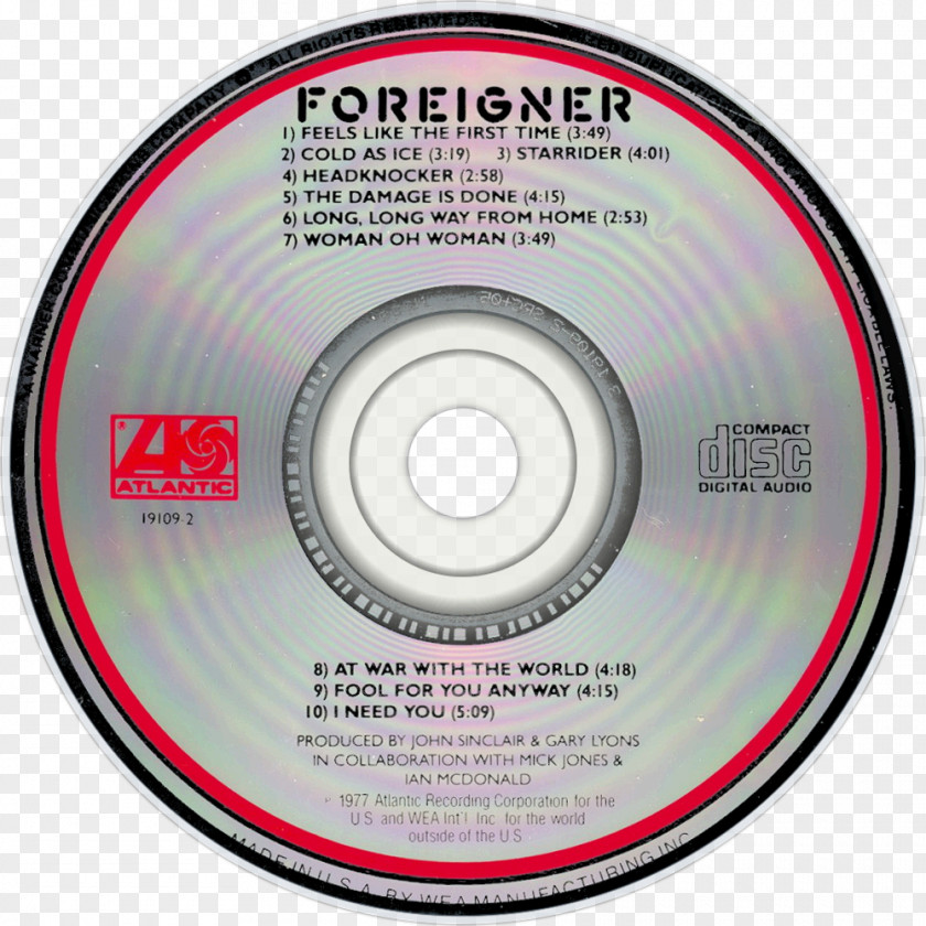 Foreigner Compact Disc I Want To Know What Love Is: The Ballads Complete Greatest Hits PNG