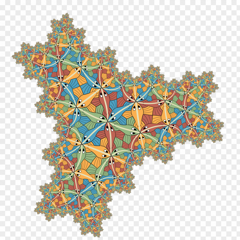 Fractal Geometry Circle Limit III Tessellation Hyperbolic Uniform Tilings In Plane PNG