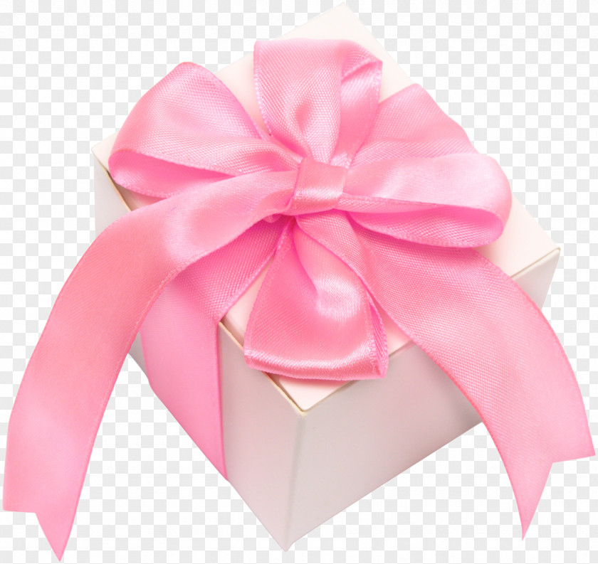 Gift Box Paper Ribbon Satin PNG