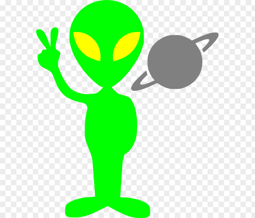 Saturne Extraterrestrial Life Alien Cartoon Clip Art PNG