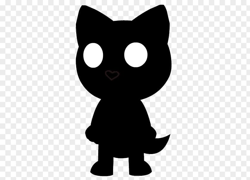 Shadow Gift Vector Whiskers Black Cat Silhouette PNG
