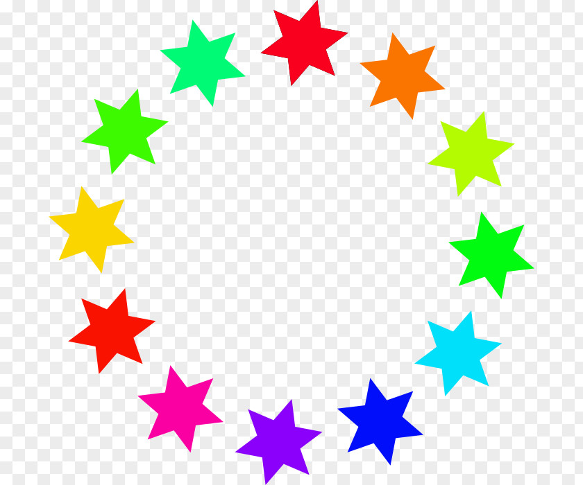 Stars Circle Star Clip Art PNG