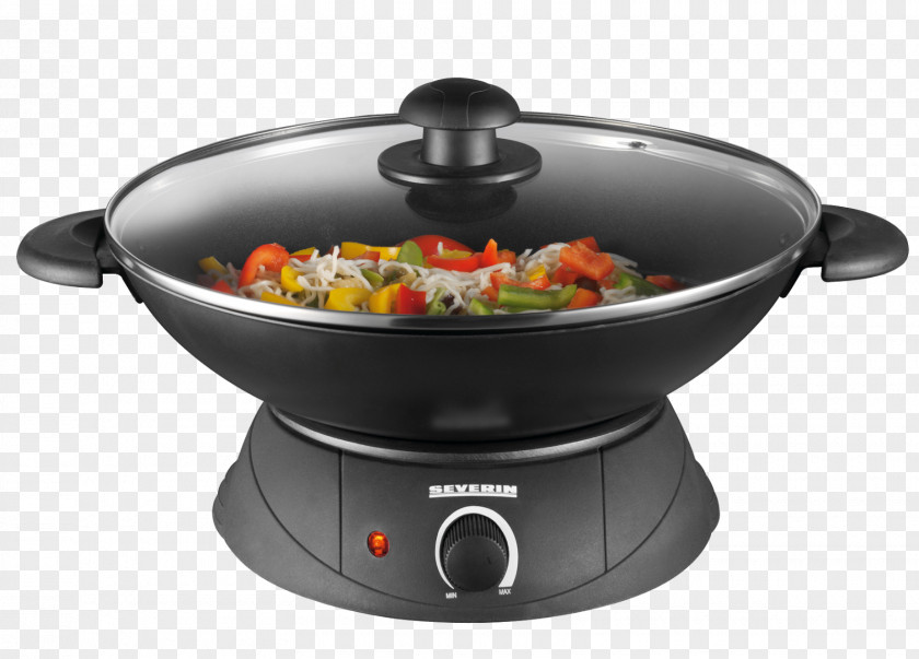 Wok Kitchenware Deep Fryers Food Steamers PNG