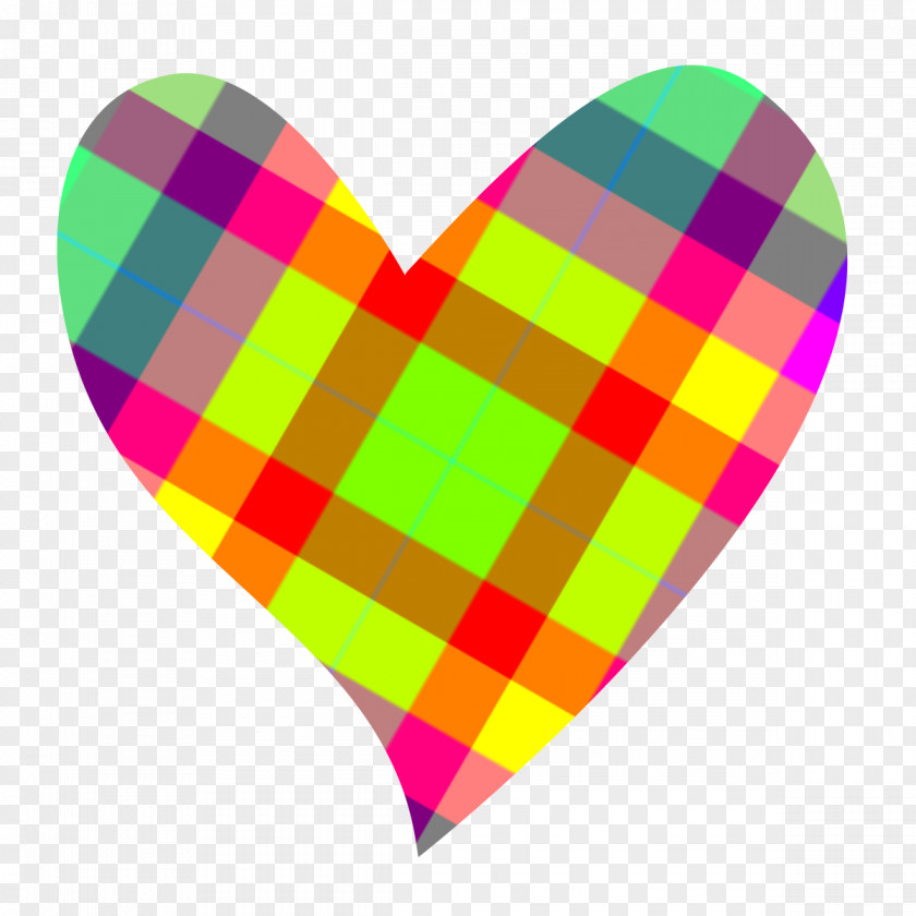 Cute Shape Cliparts Heart Color Clip Art PNG