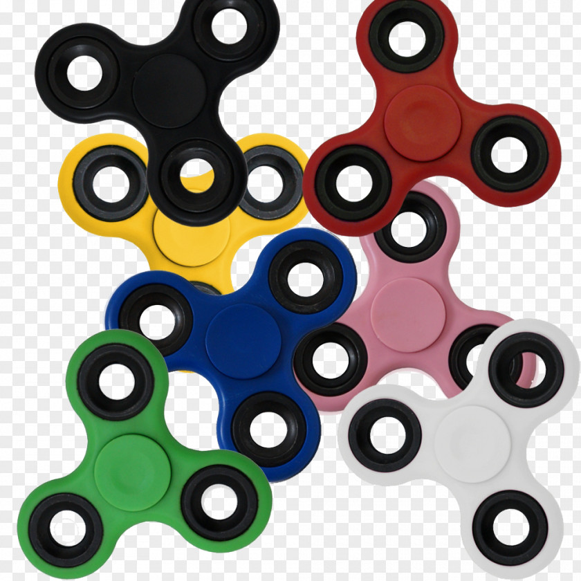 Fidget Spinner Hand Free Stress Ball Fidgeting Plastic PNG