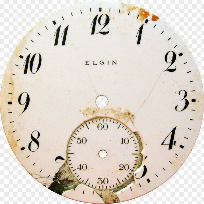 Clock Shabby Chic Face Vintage Decoupage PNG