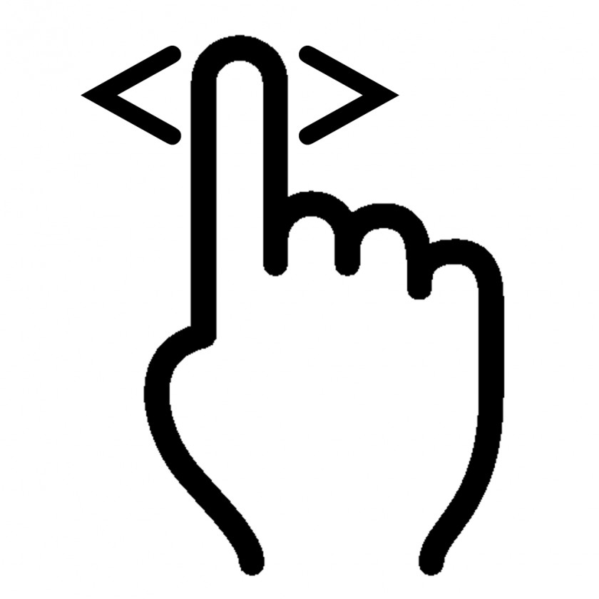 Cursor Index Finger PNG