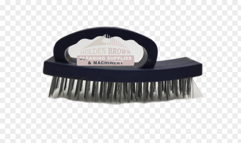 Gray Brush Wire Scrubber Mop PNG