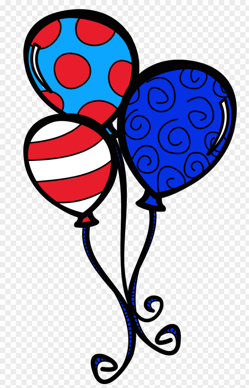 Patriotic Birthday Cliparts The Cat In Hat Balloon Cake Clip Art PNG