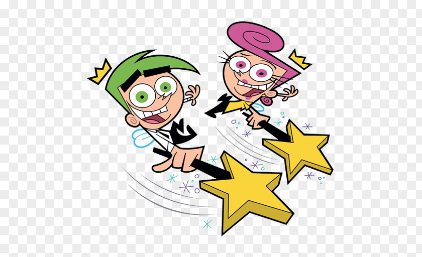 Cosmo And Wanda Cosma Timmy Turner Poof PNG