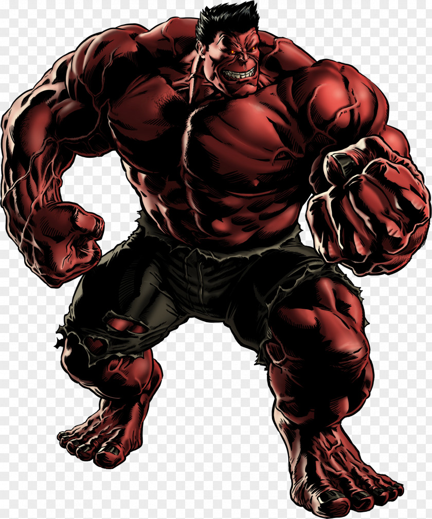 Hulk She-Hulk Thunderbolt Ross Gargoyle Halkas PNG