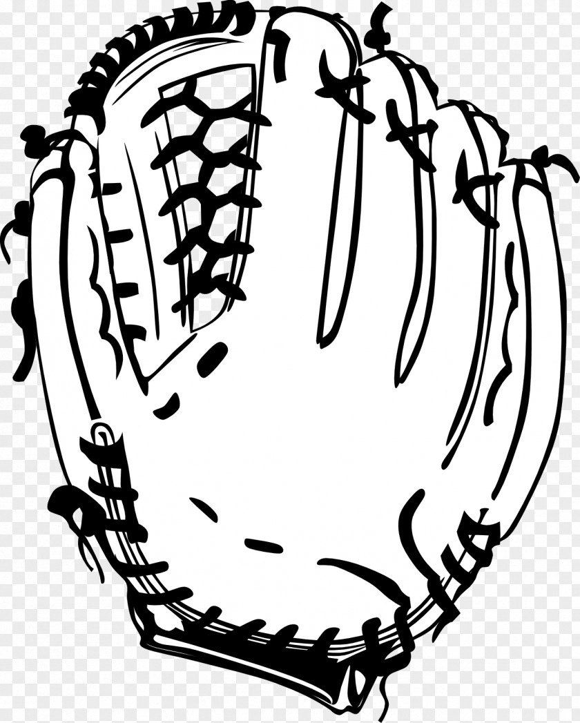 Public Domain Vector Images Baseball Glove Catcher Clip Art PNG